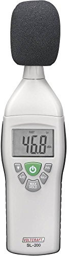 VOLTCRAFT Schallpegel-Messgerät SL-200 SE 30-130 dB 31.5 Hz - 8 kHz