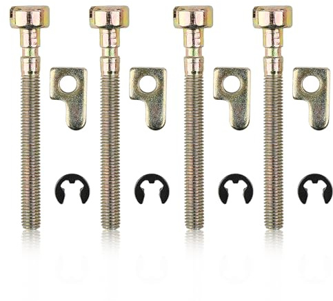 Adefol 4 piezas tensor de cadena para Husqvarna series 36, 41, 136, 137, 141, 142, 235, 240