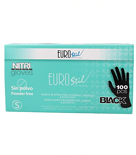 EuroStil Guantes Nitrilo Sin Polvo 100U Pequeño/S (06686)