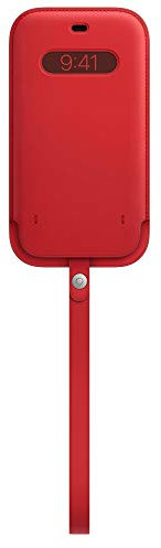 iPhone 12 Pro Max Leather Sleeve with MagSafe - (PRODUCT)RED