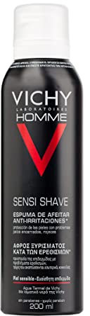 Vichy homme espuma de afeitar piel sensible 200gr