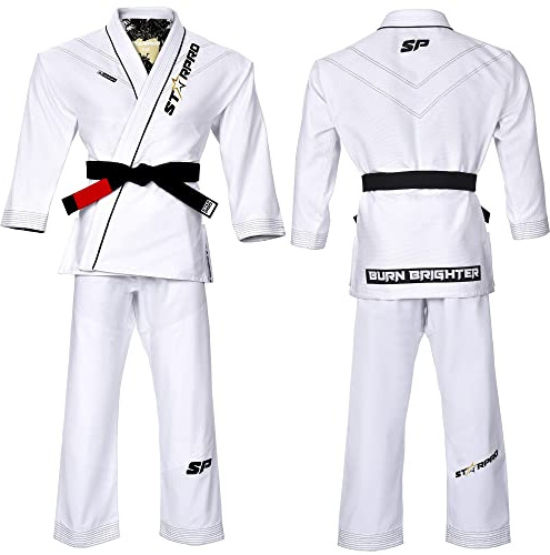 Starpro | Ronin Preshrunk Premium Jiu Jitsu, BJJ Gi | Diverses tailles et couleurs | Jujitsu Gi, Lightweight BJJ Gi, Jiu Jitsu Gi, Juijitsu Gi, Gi BJJ, BJJ Gi Men