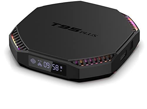 AMITVA Android 11.0 TV Box, Set Top Box RK3566 Quad Core 8GB RAM 128GB ROM with Dual Wi-Fi 2.4G/5.0G, BT 4.0/ 3D Ultra HD 8K/4K H.265/ 1000M LAN/USB 3.0 Smart TV Box,4GB+32GB