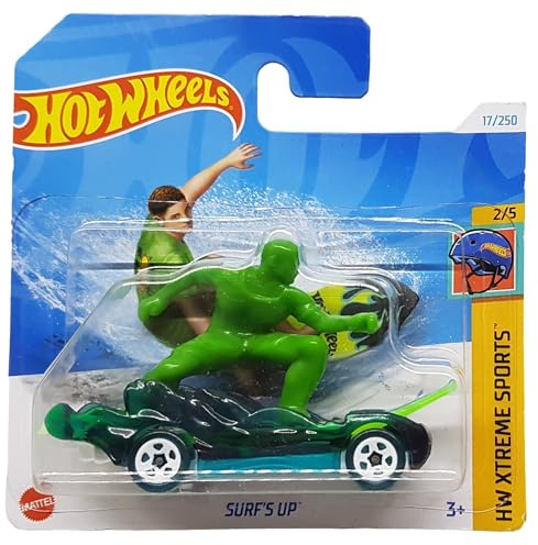 Hot Wheels - Surf´s Up - HW Xtreme Sports 2/5 - HTB97 - Carte courte - Vert - Mattel 2024 - 1:64