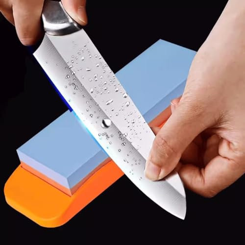 Pierre À Aiguiser Avec Coussinets Antidérapants En Silicone 400/1000/3000/4000/5000/6000/8000 Parfait Pour Les Chefs Et Les Amateurs De Cuisine, Gardez Vos Couteaux Tranchants Et Sécurisés (Size : 10