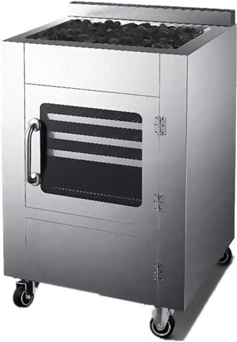 GFXYQPDNV 100 L Forno A Camota, Forno di Patate Dolci in Acciaio Inossidabile, Forno per Pizza A Carbone, Taglia Vassoio 36 * 48 M, può Cuocere Cibo Arrosto da Diversi