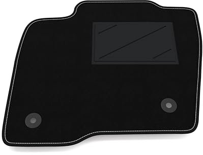 Somer Car Automatte nur auf der Fahrerseite, 1 Stück, kompatibel mit Ford Edge 2016-2025 | 1 maßgeschneiderter Teppich