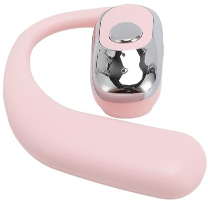 Yanmis WL Auricular con Gancho para la Oreja Giratorio de 180 Grados, Auricular Bluetooth de una Sola Oreja, Auriculares Deportivos con Cancelación de Ruido sobre la Oreja para Correr,