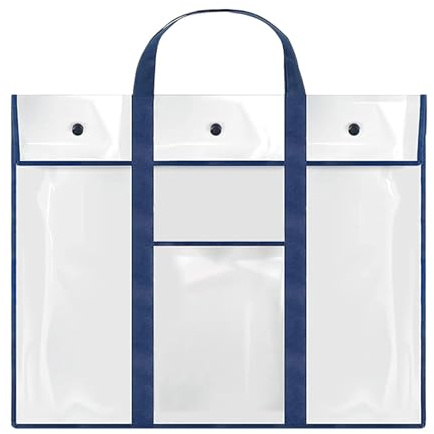Duroecsain Stoccaggio bacheche, titolari di poster per la Conservazione | Organizzatore di Arte di Poster Grande | Supporto per bacheca in PVC, Organizzatore, blu, Consulte la descripción, Vedere la