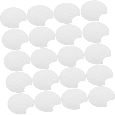 MERRYHAPY 300pezzi Nonwoven Pad Per Struccare Esfolianti Morbidi Per e Rimozione Make-up Design Intaglio Per Facile Per Routine Della
