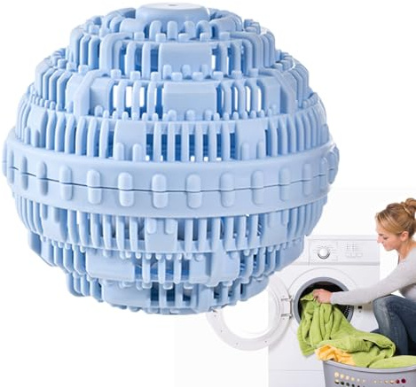 Waschkugel - Natürliche Waschkugel für Waschmaschine, Waschbälle ohne | Ökologische Waschhilfe, Weichmacherkugel für Kleidung, Wiederverwendbare Waschkugel, Ac