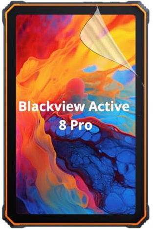 PHONILLICO Film Protection Ecran en Plastique pour tablette Blackview Active 8 Pro [PACK 2] Ultra Resistant Ecran Protecteur