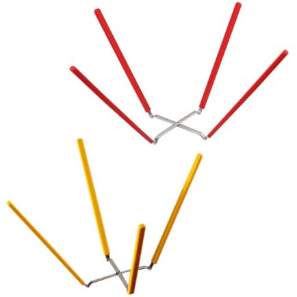 FIXOSHEE 2piezas Rejilla Plegable Para Pasteles De Patas Antiadherente Para Enfriar Pasteles y Postres Ahorradora De Espacio Estable Para Hornear Casa