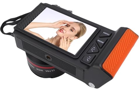 Garsent 70MP Digital Cameras for Photography With WiFi, 4K Autofocus Vlogging Camera for YouTube With 50X Zoom, Anti Shake, F1.8 DSLR Camera With Double Screen Flash (Black)