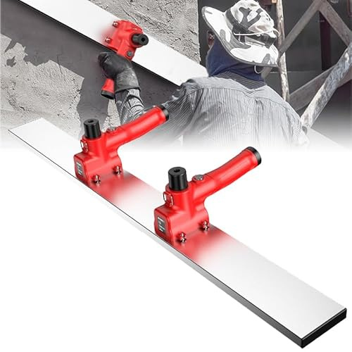 Attrezzo vibrante per calcestruzzo, motore vibrante per finitura cemento massetto 12000 giri/min, righello antimanomissione per livellamento superficie in calcestruzzo, macchina vibrante elettrica