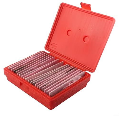 20 pares de paralelos de acero, 1/32 pulgadas de grosor x 6 pulgadas de largo, acero de alto carbono, para trabajos de maquinista CNC y tornillo de banco