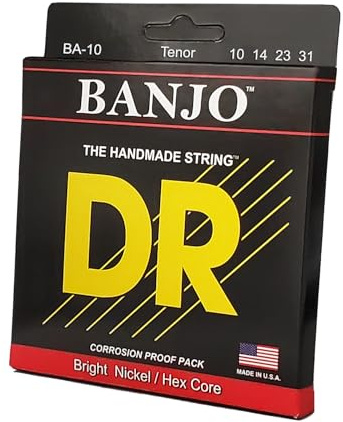 Dr cuerdas BA10 10 – 31 hecho a mano original estilo Banjo Tenor juego de cuerdas para