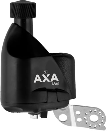 AXA DUO Dynamo Left Halterung, Schwarz, One Size