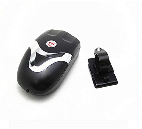DOBO Campanello elettronico con fanalino per Biciclette Bici Ciclismo Sport Sicurezza a batterie Bici Luce Anteriore clacson LED con Supporto Manubrio
