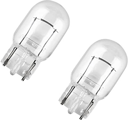 2x Stück T20 W21/5W 12V CLEAR Autolampen Glassockel Halogen Lampe KFZ Beleuchtung - MAXXONI