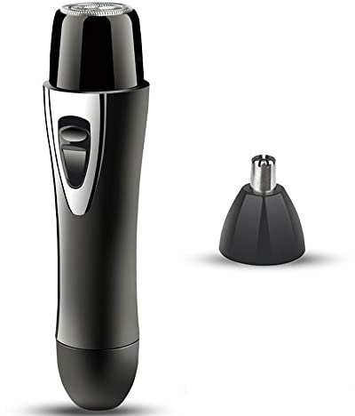 TopHomer 2 in 1 USB Gesichtshaarrasierer Gerät Lady Shaver für Gesicht, Kinn, Arm, Bein, Achselhöhle, Bikini, Epilierer für Frauen, Gesichtshaarentfernung, Schwarz