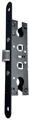 MaxxGeek 2 Point Bolt Mortise Lock Body Fit Pella Storm Doors (Black)