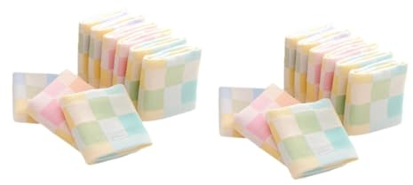 UPKOCH 6 Pz per bambini asciugamani panno per il viso in flanella spugna da bagno per pelli sensibili telo per il viso salvietta da bagno