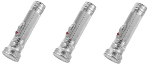 Cabilock 3 Pièces Lampe De Poche Rétro Éclairage Lampe De Poche Lampe De Poche Vintage Camping Lampe De Poche De Style Ancien Lampe De Poche De Randonnée Lampe De Nuit d'urgence