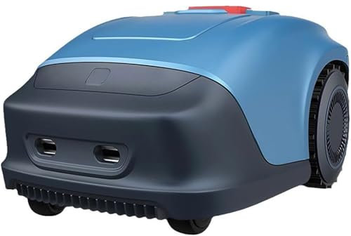 Robot Tagliaerba per Superfici Fino a 1000 M², Larghezza E Altezza Di Taglio 18 Cm / 20-55 Mm, Pendenze Fino Al 33%, Ritorno Automatico in Carica, Con App Bluetooth, Silenziatore Da 62 Db, Antifurto