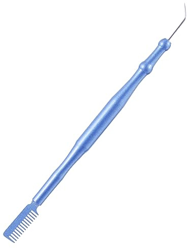 VICASKY Wimpernlifting Werkzeug aus Edelstahl mit Kleinem Wimpernseparator und Kamm Wimpernverlängerung Tool für Präzises Styling und Pflege