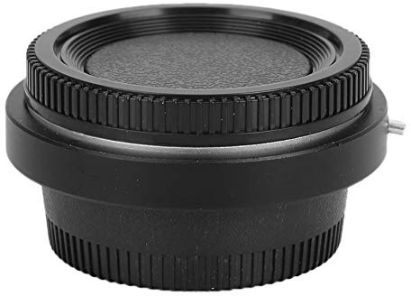 MMABEUTF Kameraobjektivadapter mit manuellem Fokus, für EF auf Micro Four Thirds MFT, Halterung aus Aluminiumlegierung, Unendlichkeitsfokus, Blendenpriorität,