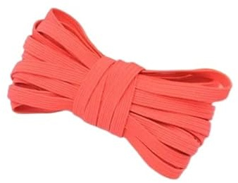 Cinta Elástica De 3mm Y 6mm, Banda Elástica De Alta Elasticidad, Banda De Goma, Línea Elástica, Adorno De Encaje Artesanal, Banda For Costura En La Cintura(H,3mm 8yard)