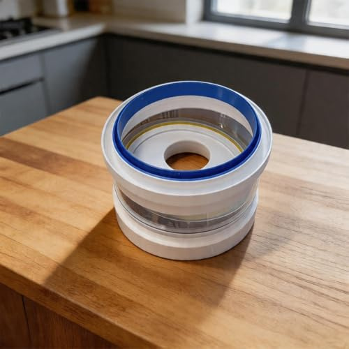 Válvula antirretorno para tubería de PVC de 160 mm para instalaciones de campanas extractoras de cocina con enrutamiento centralizado (160)