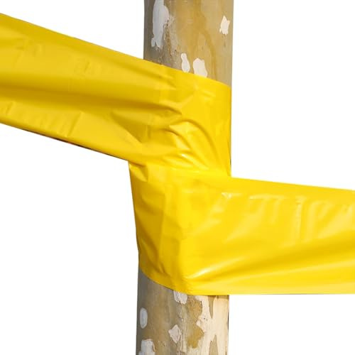 Insektenanlockband Für Den Außenbereich - Verdicktes Klebeband Für Bäume | Fliegen-Klebeband Gegen Ameisen | 25cm X 500cm, Leicht Reißbar, Einfach Anzubringen, Hocheffizient Fürr Obstbäume