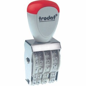 Trodat Datumbänderstempel Classic 1014 4mm Monate in Zahlen
