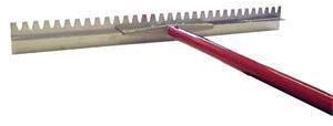 Marshalltown RED700082C 32 Stumpfer Betonverteiler mit 8' Stiel mit T-Verbinder