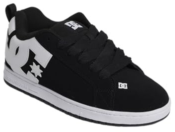 DC Shoes COURT GRAFFIK herr Sneaker, Svart Svart 001, 40 EU