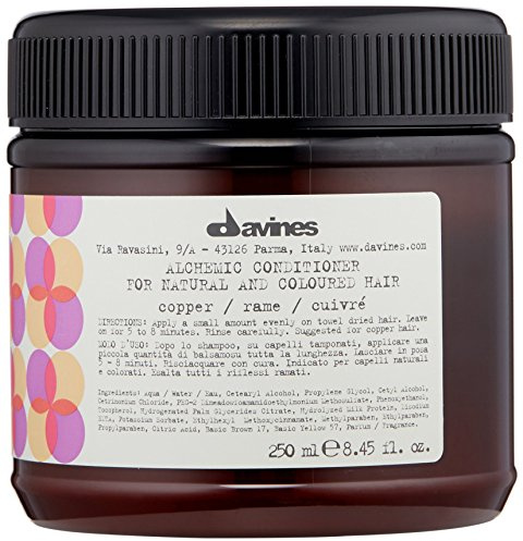 Davines Alchemic Conditioner Kupfer (für natürliche oder Kupferhaare), 250 ml.