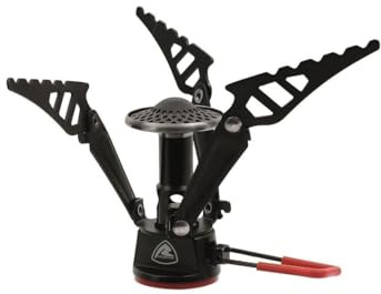 Robens FIREFLY STOVE hornillo gas ROBENS | Recipiente rígido incluido, fijación directa al cartucho de gas, ligero y compacto, soporte plegable para olla