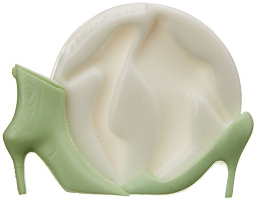 silikomart | Silikonform für Zuckermasse Lady Shoes, Form für Tortendekorationen, Prinz-Thema, Maße 65 x 65 x 10 mm