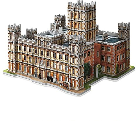 Wrebbit3D , Downton Abbey (890pc) , 3D Puzzle , Ages 14+