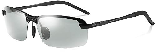 Occhiali da sole sportivi fotocromatici polarizzati per uomini e donne che guidano all'aperto in bicicletta e pescano Occhiali di protezione UV400 Anti abbagliamento Occhiali da vista di sicurezza
