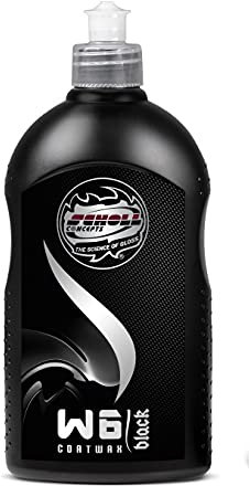 SCHOLL Concepts W6 Cire coiffante noire pour voiture 500 ml