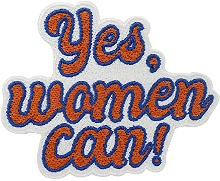 Finally Home Yes, Women can Patch zum Aufbügeln | Frauen Patches, Feminism Bügelbild, Feminismus Flicken, Feminist Girl Power Aufnäher