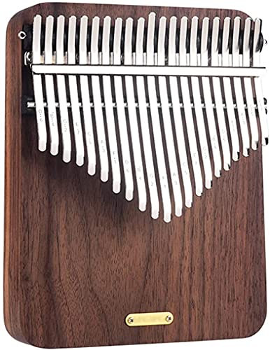 ZHANGZONG daumenklavier Kalimba Instrument Kalimba 17 Schlüssel Daumenklavier 21 Tone F für Anfänger bis Kalimba, Farbe: Braun，,Klavierkoffer und Reinigungstuch(Color:Brown;Size:21-Tone F)