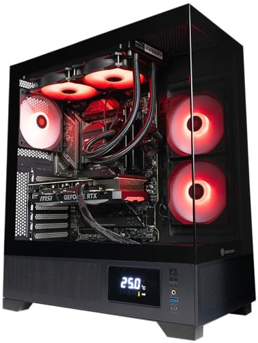 BREUNOR AVALON - Pc Gaming i7 12700F 12 Core fino a 4.90GHz, RTX 5060Ti 8GB, RAM DDR4 32GB, SSD NVMe 1000GB, Dissipatore liquido 360mm, Win 11 Pro, Pc desktop