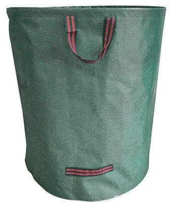 Heavy Duty Garden Waste Bags By XOLY - 300 Litre - Industrial Fabric and Handles - Shower Proof- Green/Garden Waste Sacks, Reusable