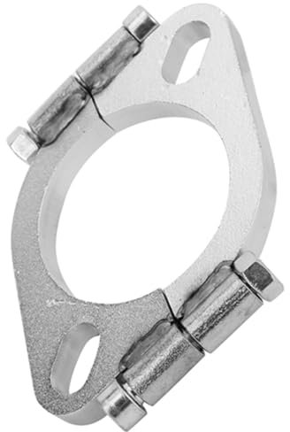 Brida de Escape de Acero, Repuesto de Brida de Abrazadera Universal de 2,5 Pulgadas Y 63mm para Accesorio de Reparación de Extensión de Escape Del Generador