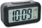 Gentpovth LED Despertador Digital, Inteligente Reloj Despertador Digital con Calendario Temperatura Función Snooze, Reloj de Cabecera, Reloj con batería no Tic-TAC, Despertador de 12/24 Horas