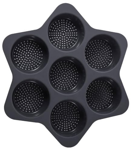 MAGICLULU Burgerform Aus Silikon Mit Mehreren Gittern Wärme- Und Brotform Backwerkzeug Antihaftbeschichtet Ideal Für Zuhause Und Zum Backen